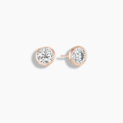 Diamond Bezel Cocktail Stud
