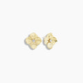 Flower Power Diamond Stud Earrings