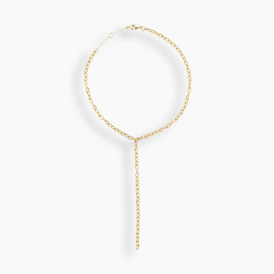 Lariat de eslabones de cadena alargados