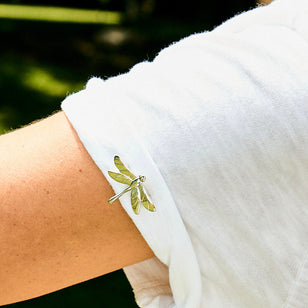 Sterling Silver Dragonfly Brooch