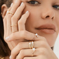 Akoya Pearl Dome Ring