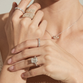 Emerald Cut Diamond Eternity Band
