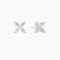 Diamond Petal Studs