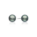 Gray Tahitian Pearl Studs