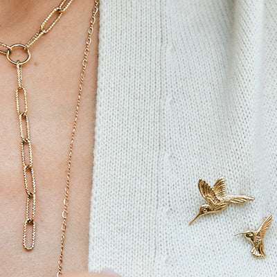 Collar Espiga Oro Líquido