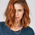 Kate Mara x KBH Diamond Paperclip Tennis Statement Necklace