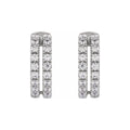 Kate Mara x KBH Double Diamond Ear Cuff