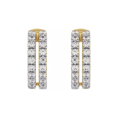 Kate Mara x KBH Double Diamond Ear Cuff