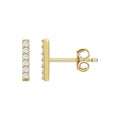 Kate Mara x KBH Mini Diamond Bar Studs