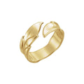 Kate Mara x KBH Thick Leaf Claw Ring