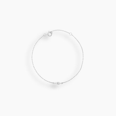 Marquise Diamond Evil Eye Bracelet