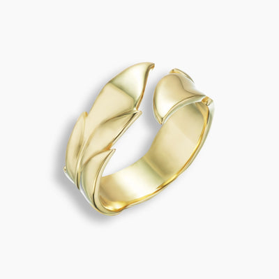 Anillo con garra de hoja gruesa de Kate Mara x KBH 