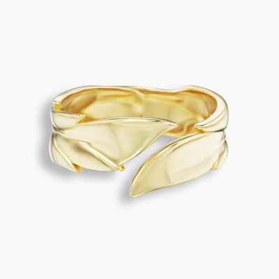 Anillo con garra de hoja gruesa de Kate Mara x KBH 