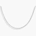 Collar clásico de tenis con diamantes