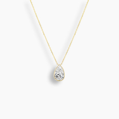 Collar de cuentas de doble diamante