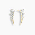 Arcadia Mixed Shape Diamond Ear Climber