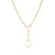 Rolo Lariat Necklace