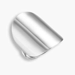 Sterling Silver Shield Ring