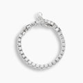 Sterling Silver Box Chain Bracelet