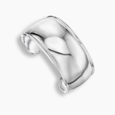 Sterling Silver Luna Cuff Bracelet