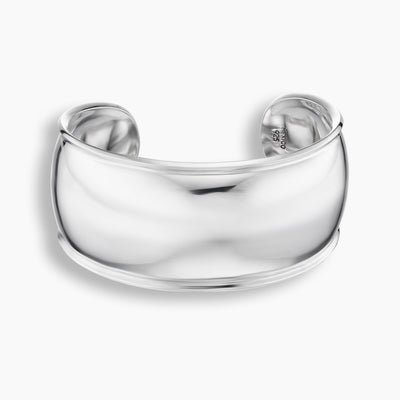 Sterling Silver Luna Cuff Bracelet