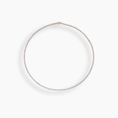 Classic Diamond Tennis Necklace