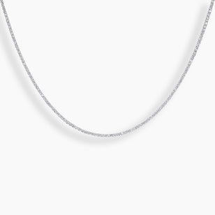 Collar clásico de tenis con diamantes
