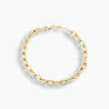 Thick Elongated Link Bracelet