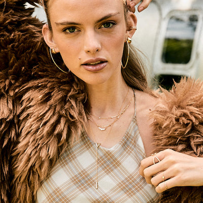 Lariat de eslabones de cadena alargados