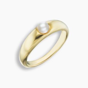 Akoya Pearl Dome Ring
