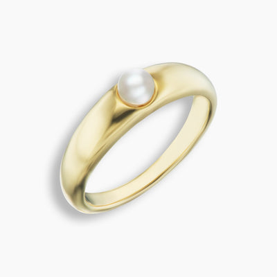 Akoya Pearl Dome Ring