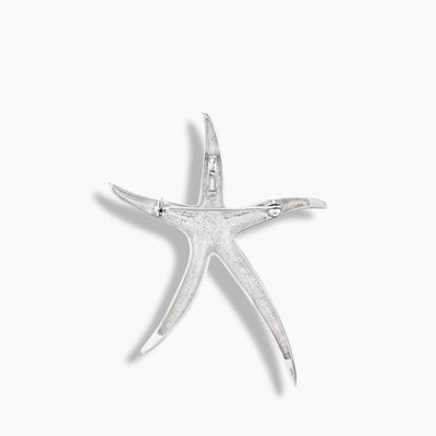 Sterling Silver Starfish Brooch
