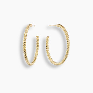 Twisted Rope Hoops