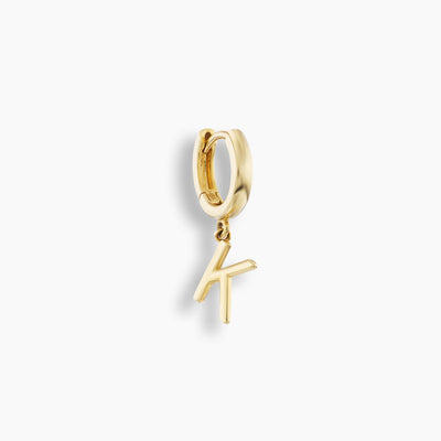 Personally Yours Initial Dangle Huggie