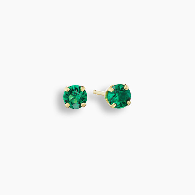Emerald Studs