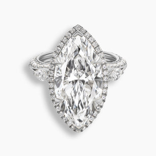 9 TCW Heirloom Marquise Diamond Ring