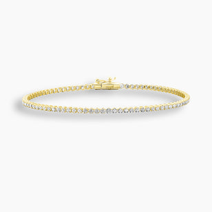 Mini Diamond Tennis Line Bracelet