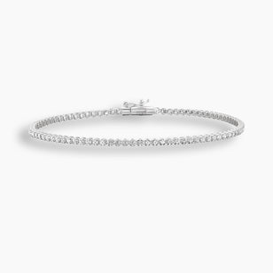 Mini Diamond Tennis Line Bracelet