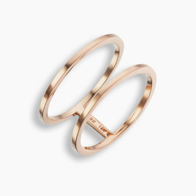 Anillo de doble pila recuperado