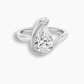 Pear Diamond Sway Ring