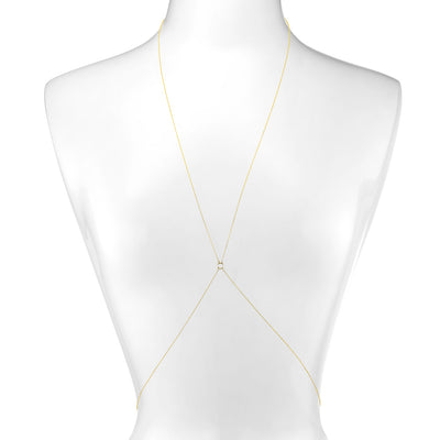 Cadena con cuerpo tipo cable con corte de diamante 