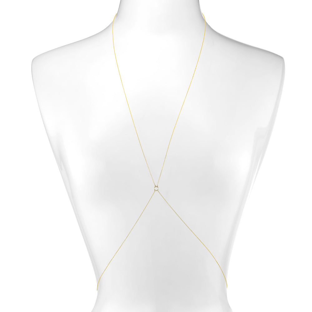 Diamond Cut Cable Body Chain – KBH Jewels