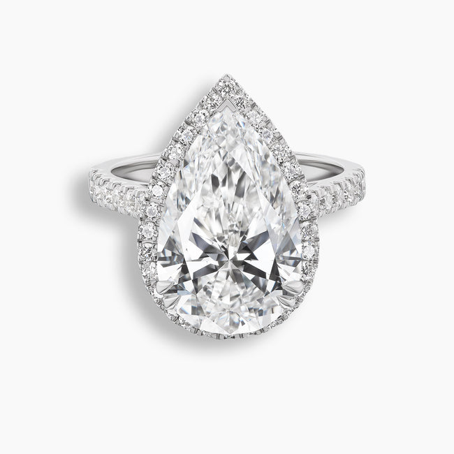 6.25 TCW Heirloom Pear Diamond Ring