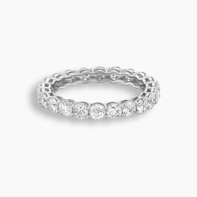 Round Diamond Eternity Band