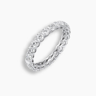 Round Diamond Eternity Band