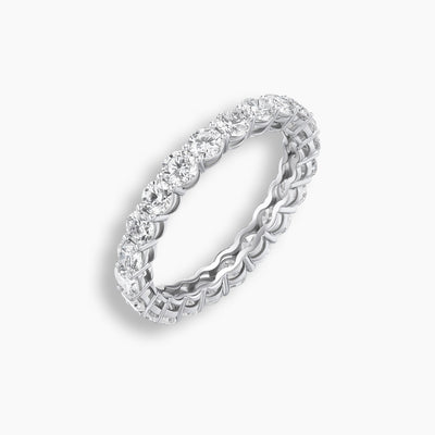 Round Diamond Eternity Band