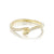 Diamond Single Snake Ring