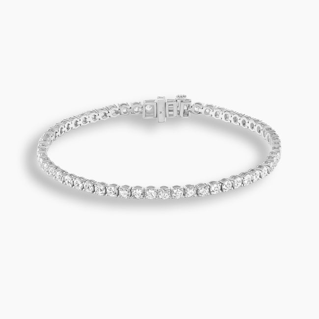 Classic Diamond Tennis Line Bracelet