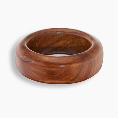Hand Carved Wood Bangle