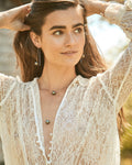 Lariat de perlas de Tahití 